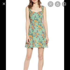 Stella Ruffle Strap Minidress